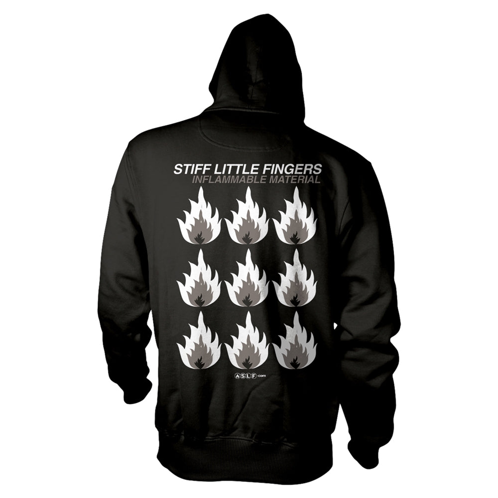 Stiff Little Fingers - Inflammable Material - Hooded Sweat Shirt - PHD - Image 2