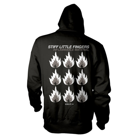 Stiff Little Fingers - Inflammable Material - Hooded Sweat Shirt - PHD - Image 2