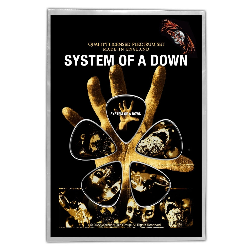 System Of A Down - Hand - Guitar Pick Set - Razamataz