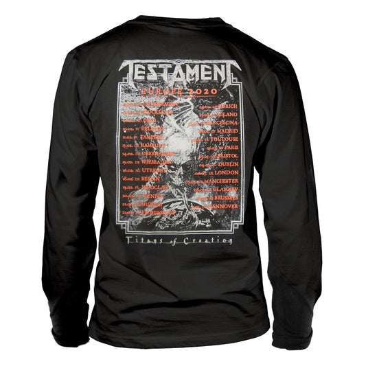 Testament - Titans Of Creation Europe 2020 Tour - Long Sleeve - PHD - Image 2