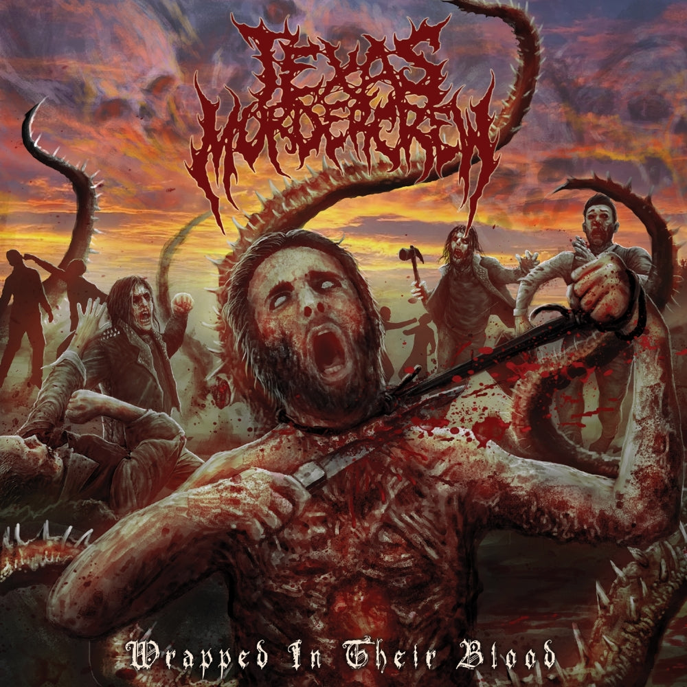 Texas Murder Crew - Wrapped In Their Blood - CD - Comatose Music