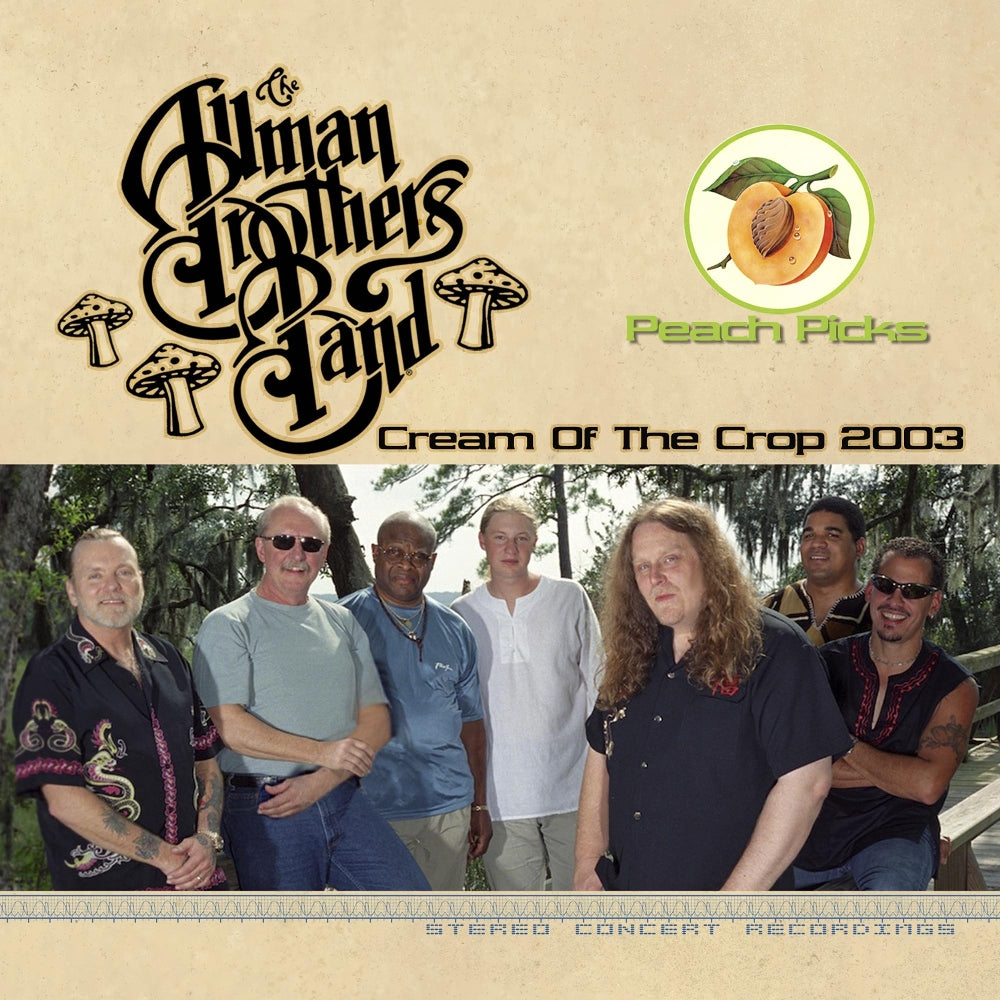 The Allman Brothers Band - Cream of the Crop 2003 - CD - Peach Records Associates, LLC