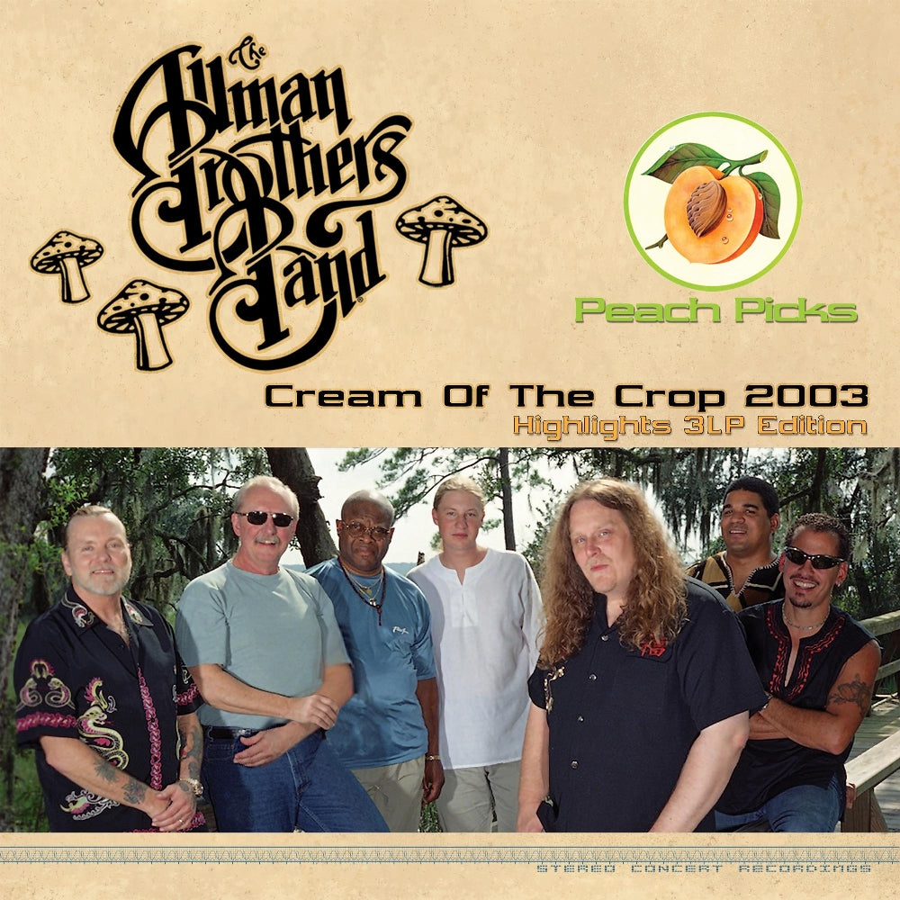 The Allman Brothers Band - Cream of the Crop 2003 - Highlights - LP - Peach Records Associates, LLC