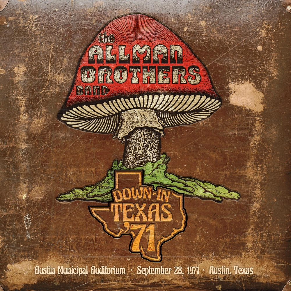 The Allman Brothers Band - Down in Texas '71 - CD - Allman Brothers Band Recording Company (2015 Deal)