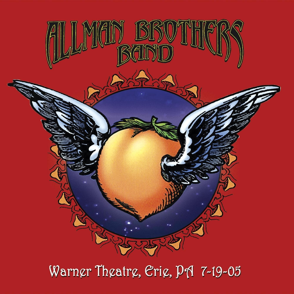 The Allman Brothers Band - Warner Theatre, Erie, PA 7-19-05 - CD - Peach Records Associates, LLC