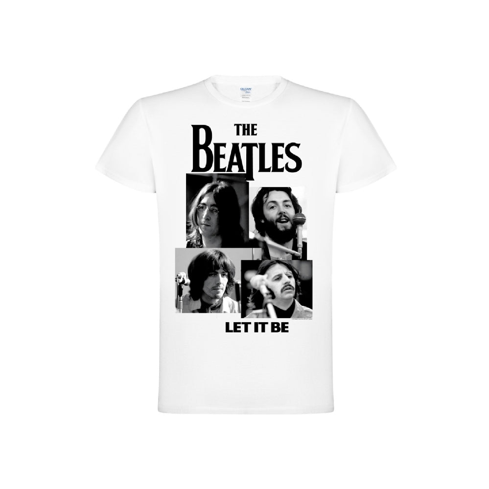 The Beatles - Let It Be (White) - T-shirt - PHD