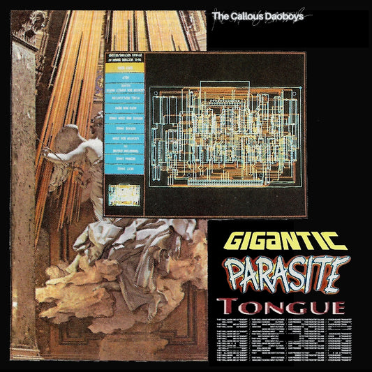 The Callous Daoboys - Gigantic Parasite Tongue/Watching Us Kiss - 10" coloured vinyl - MNRK Music - Image 2