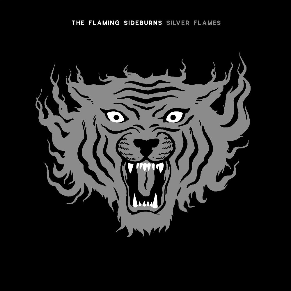 The Flaming Sideburns - Silver Flames - LP Gatefold Coloured - Svart Records