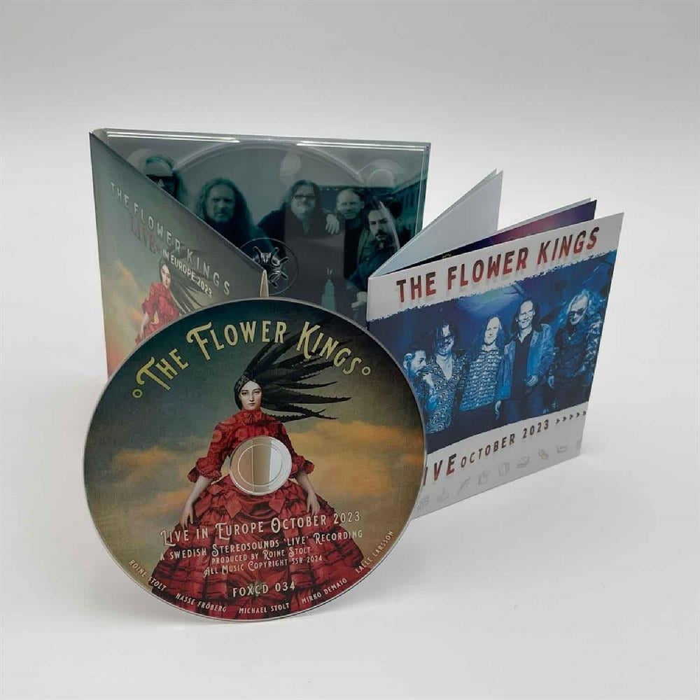 The Flower Kings - Live In Europe 2023 - CD DIGIPAK - Swedish Stereo Sounds - Roine Stolt - Image 3