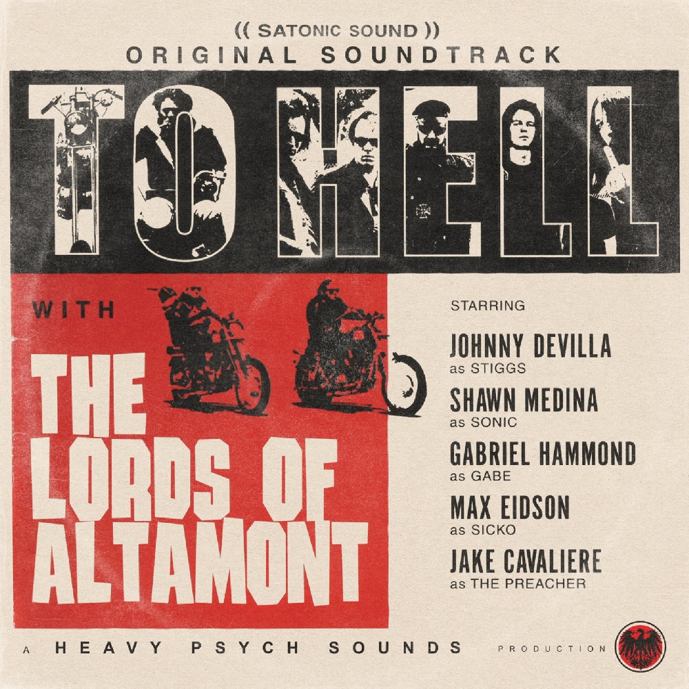 The Lords Of Altamont - To Hell With The Lords - CD DIGIPAK - Heavy Psych Sounds Records