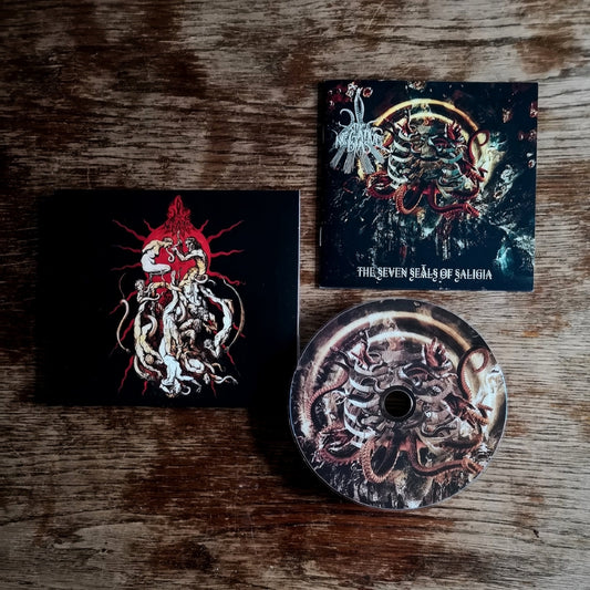 The Negative Bias - The Seven Seals Of Saligia - CD DIGIPAK - Vendetta Records - Image 2
