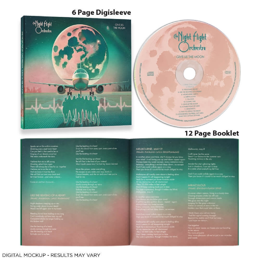 The Night Flight Orchestra - Give Us The Moon - CD DIGISLEEVE - Napalm Records - Image 2