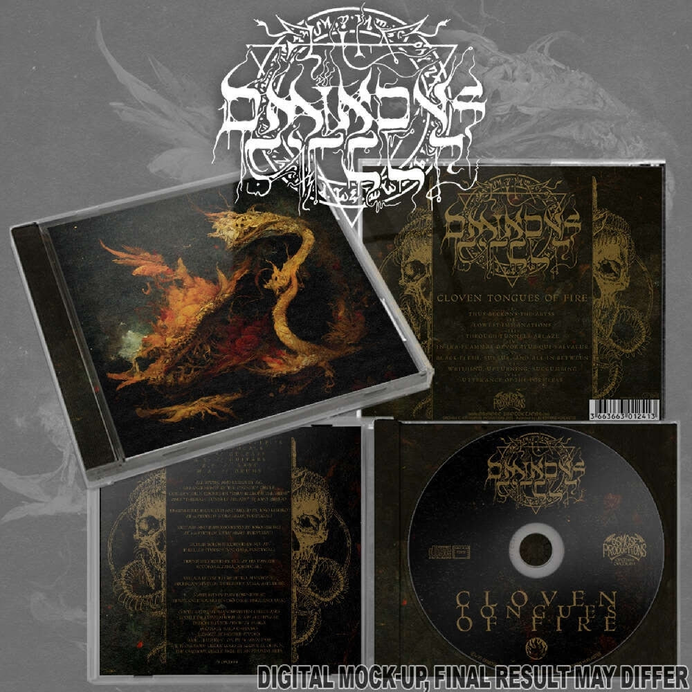 The Ominous Circle - Cloven Tongues Of Fire - CD - Osmose Productions - Image 2
