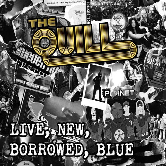 The Quill - Live, New, Borrowed, Blue - LP COLOURED - Metalville - Image 2
