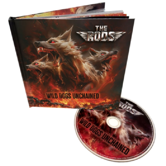 The Rods - Wild Dogs Unchained - CD DIGIBOOK - Massacre Records - Image 2