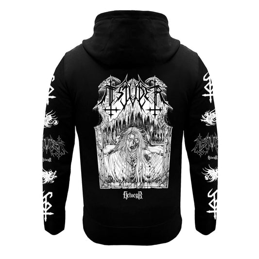 Tsjuder - Helvegr - Hooded Sweat Shirt Zip - Season of Mist - Image 2