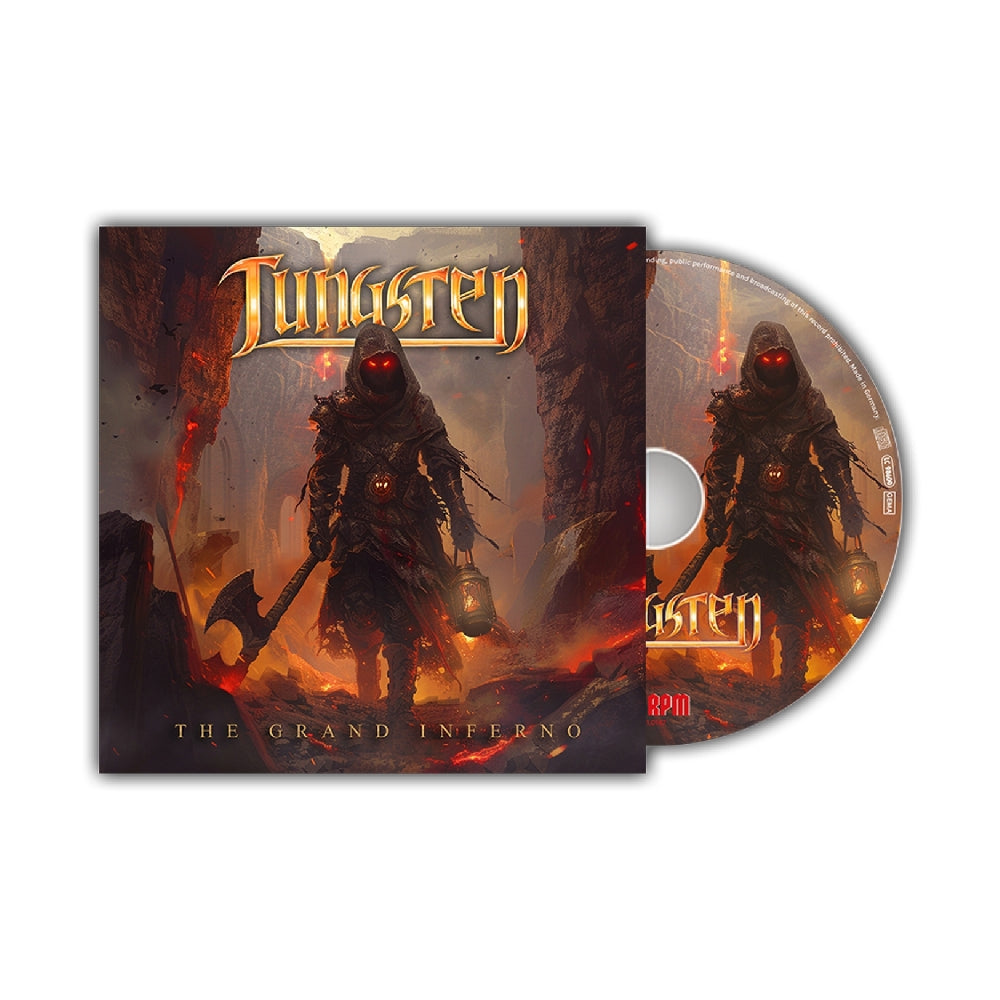 Tungsten - The Grand Inferno - CD DIGIPAK - Reigning Phoenix Music - Image 2