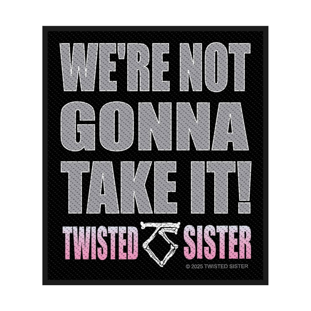 Twisted Sister - We're Not Gonna Take It - Patch - Razamataz