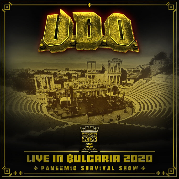 U.D.O - Live In Bulgaria 2020 - Pandemic Survival Show - 2CD + BLU-RAY - AFM