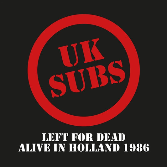 UK Subs - Left For Dead - Alive In Holland 1984 - DOUBLE LP COLOURED - AudioPlatter - Image 2