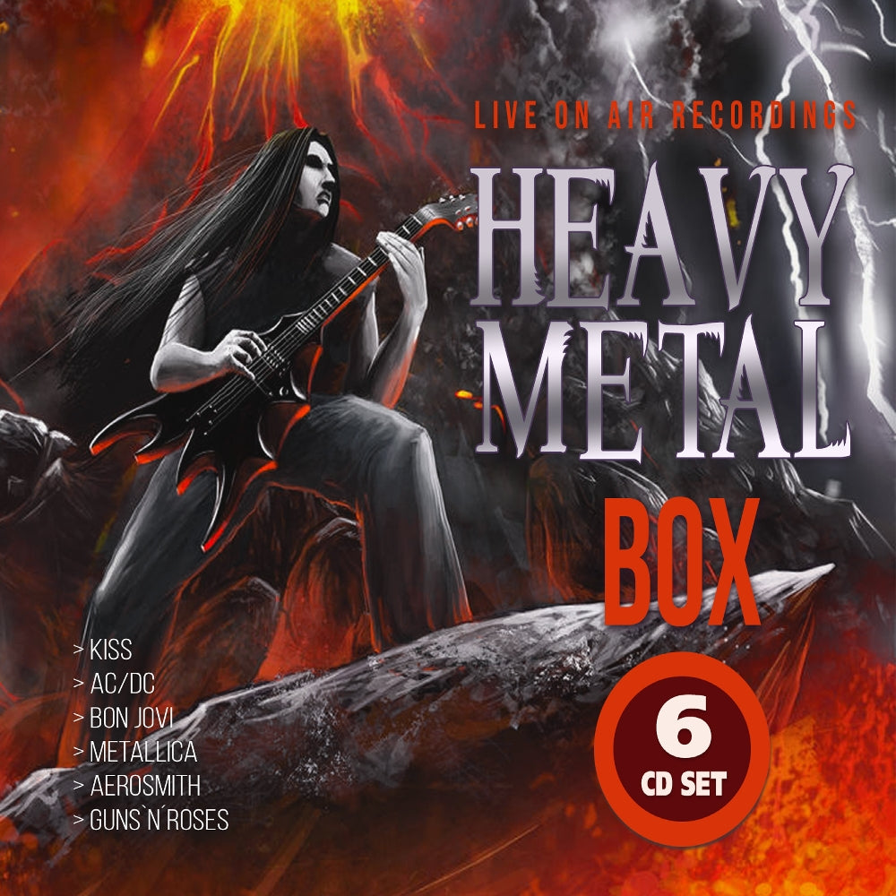 Various Artists - Heavy Metal Box / Live Recordings (Broadcast) - 6CD DIGISLEEVE - Laser Media