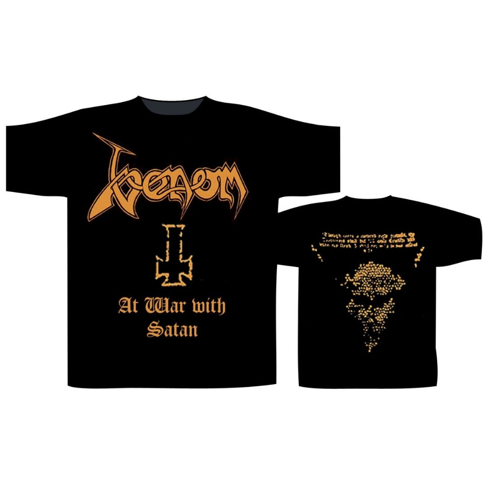 Venom - At War With Satan - T-shirt - Razamataz