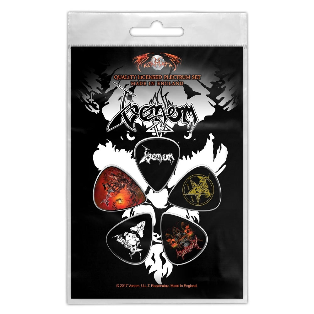 Venom - Black Metal - Guitar Pick Set - Razamataz