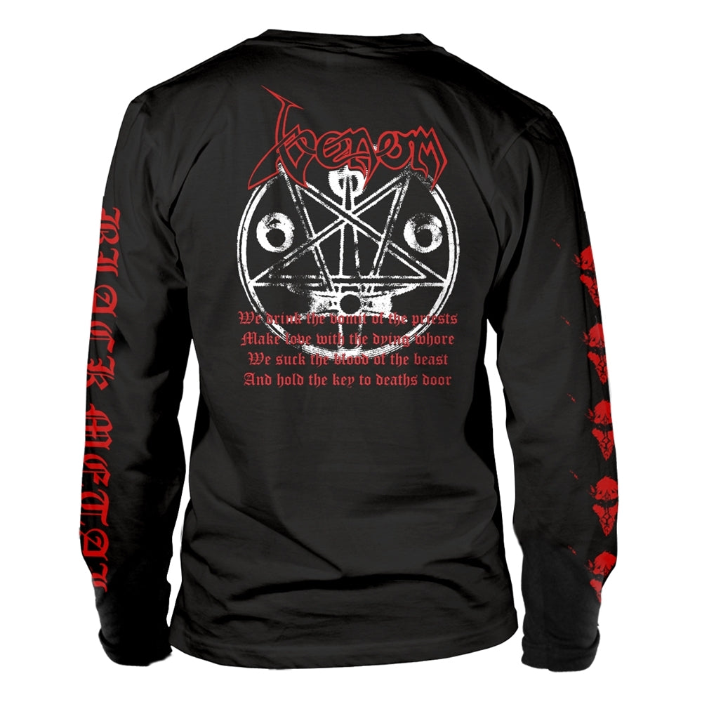Venom - Black Metal (Red) - Long Sleeve - PHD - Image 2