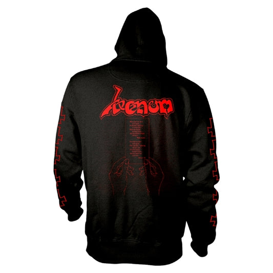 Venom - Logo (Red) - Hooded Sweat Shirt Zip - PHD - Image 2