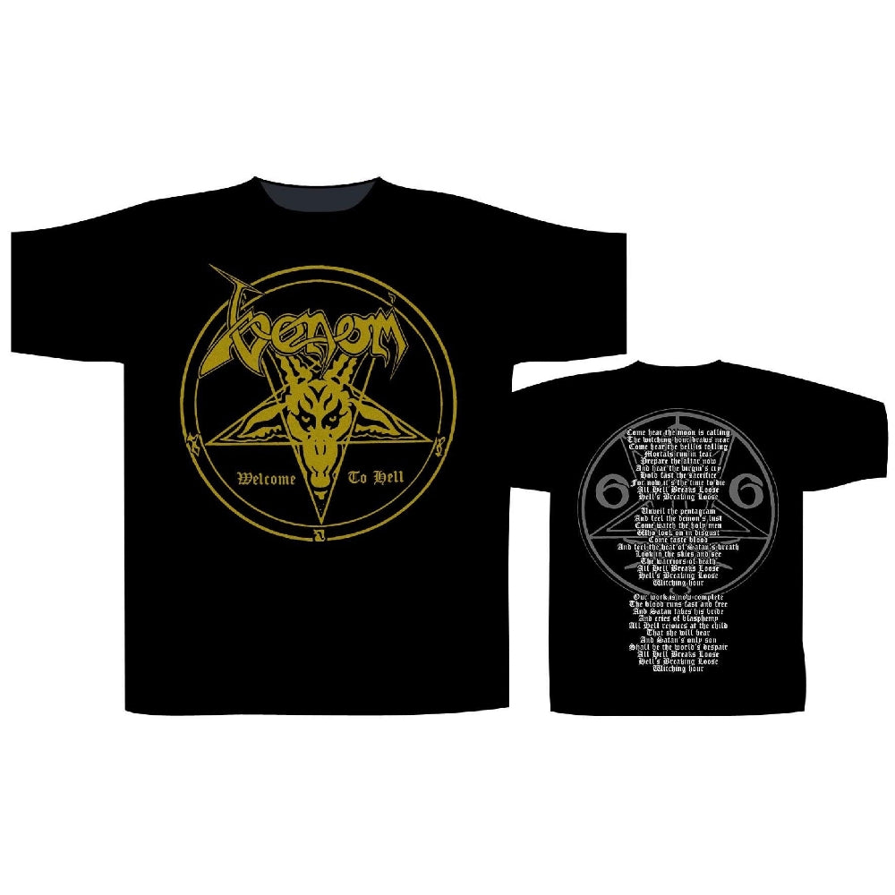 Venom - Welcome To Hell - T-shirt - Razamataz