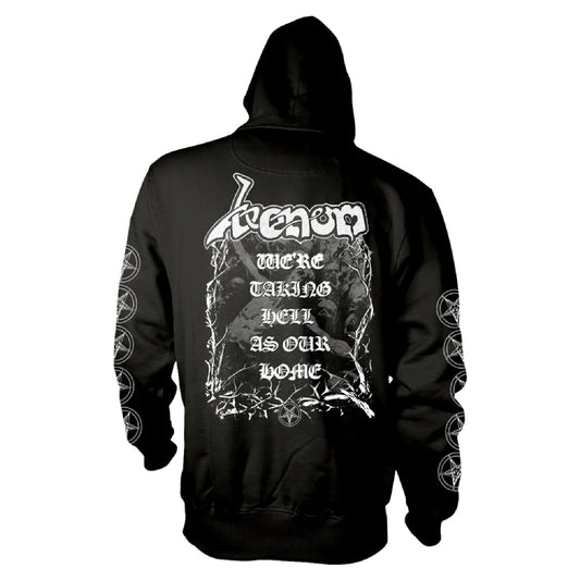 Venom - Welcome To Hell (white) - Hooded Sweat Shirt - PHD - Image 2