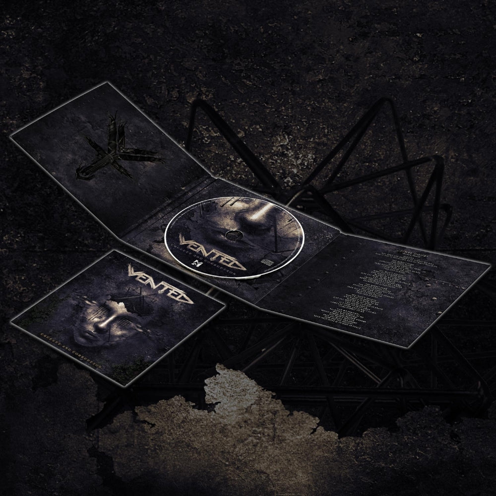 Vented - Cruelty And Corruption - CD DIGIPAK - Metal Hu - Image 3