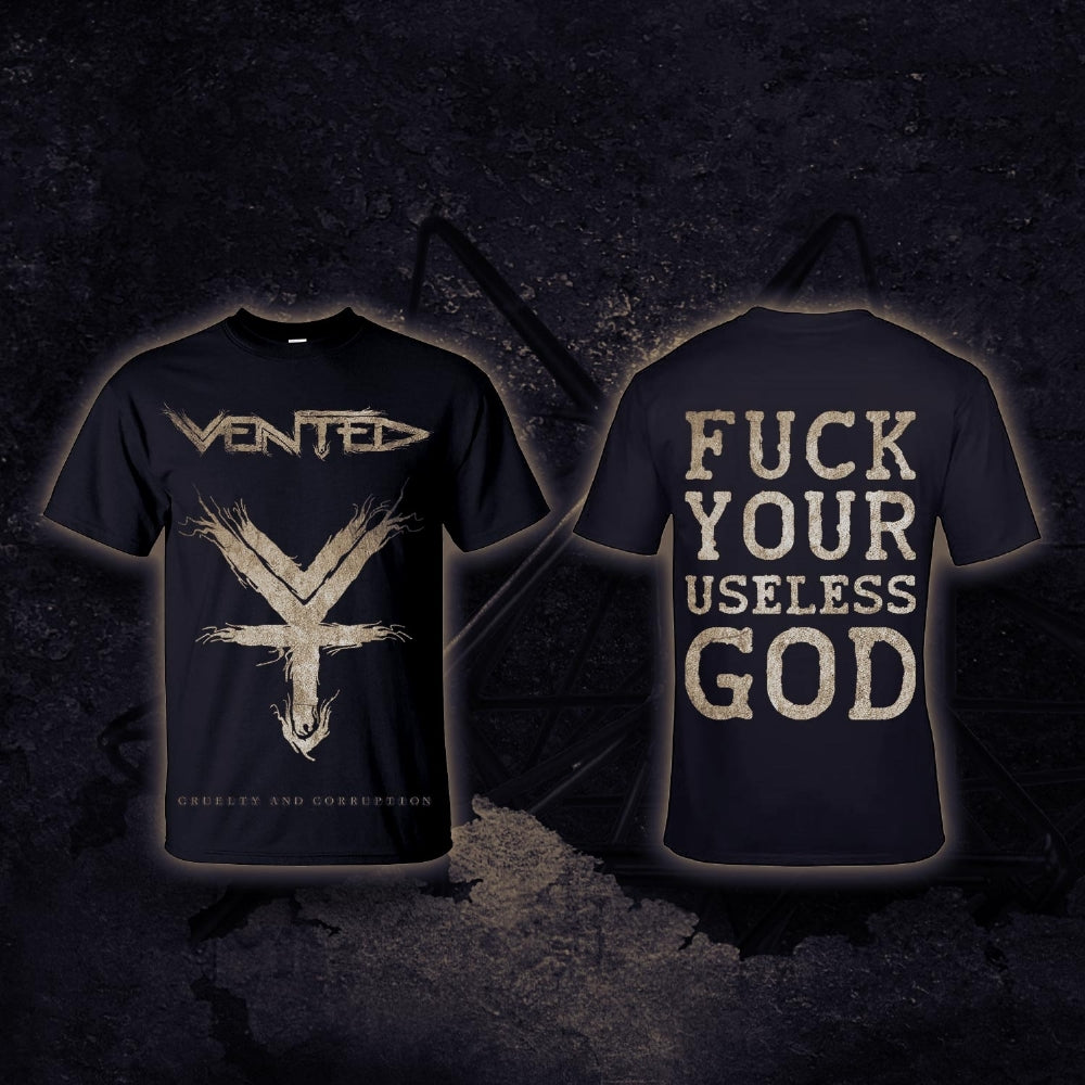 Vented - Fuck Your Useless God - T-shirt - Metal Hu