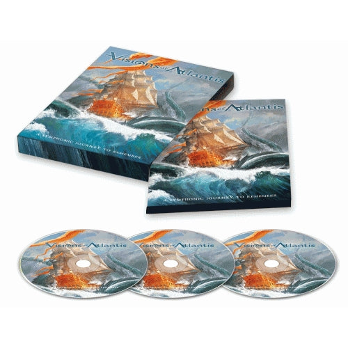 Visions Of Atlantis - A Symphonic Journey To Remember - Blu-ray + DVD + CD Digipak - Napalm Records - Image 2