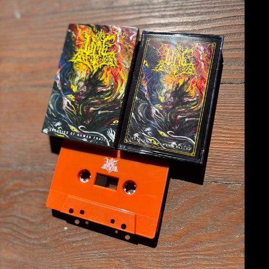WOE - Legacies of Human Frailty - CASSETTE COLOURED - Ten Plagues Tapes - Image 2