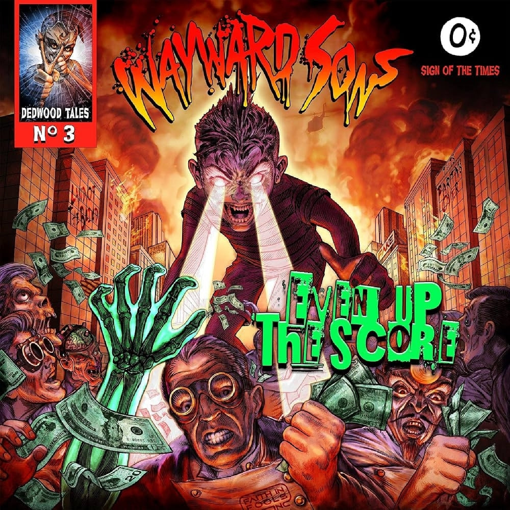 Wayward Sons - Even Up The Score - CD - Frontiers Records