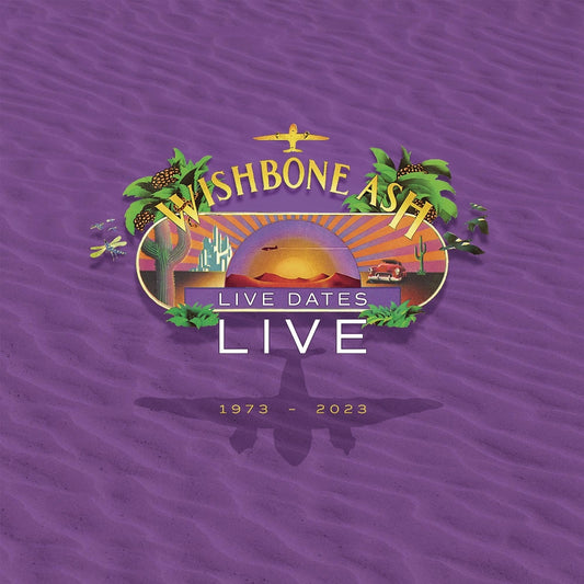 Wishbone Ash - Live Dates Live - DOUBLE LP GATEFOLD COLOURED - Steamhammer - Image 2