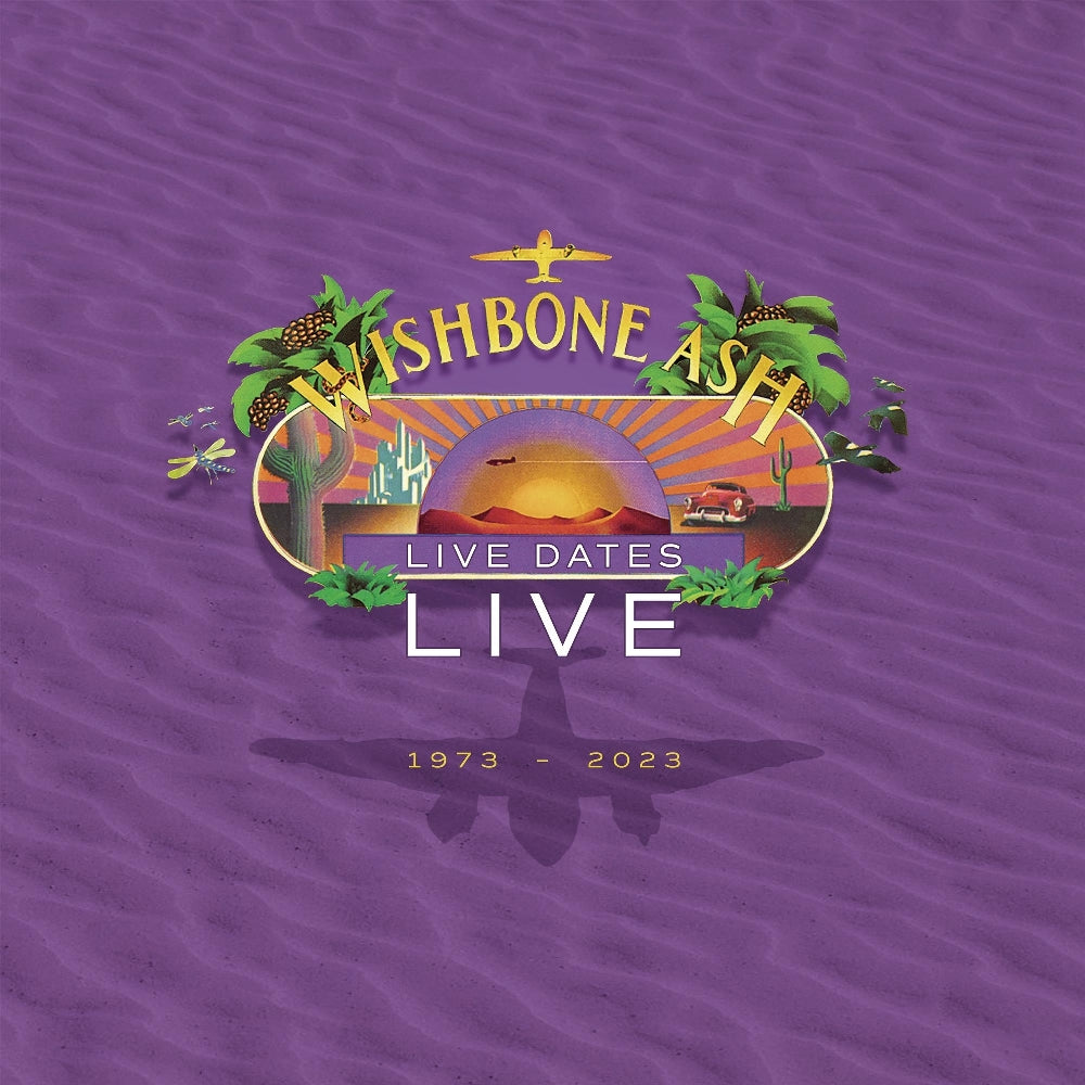 Wishbone Ash - Live Dates Live - DOUBLE LP GATEFOLD COLOURED - Steamhammer - Image 2