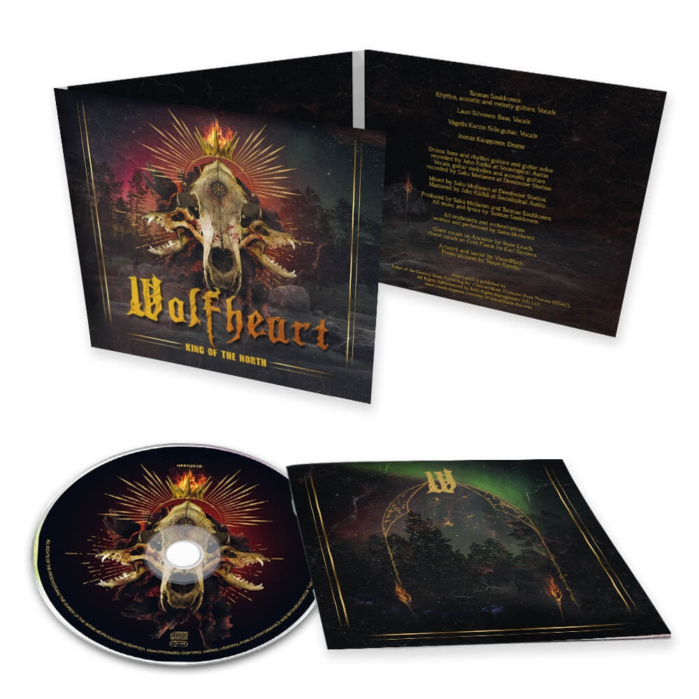 Wolfheart - King Of The North - CD DIGISLEEVE - Napalm Records - Image 2