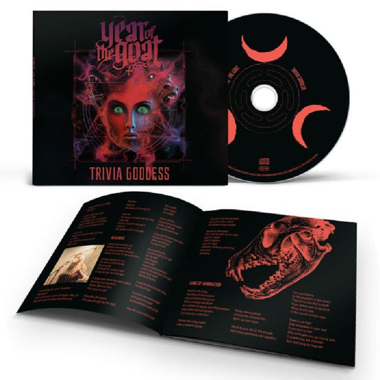Year Of The Goat - Trivia Goddess - CD DIGIPAK - Napalm Records - Image 2