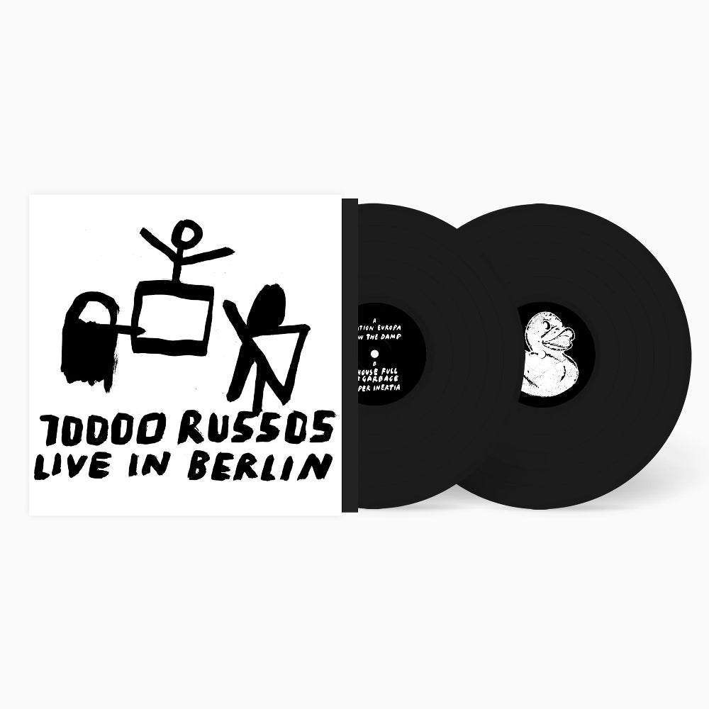 10 000 Russos - Live In Berlin - DOUBLE LP GATEFOLD - Rubber Duck - Fuzz Club