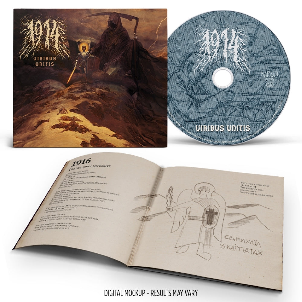 1914 - Viribus Unitis - CD DIGIPAK - Napalm Records - Image 2