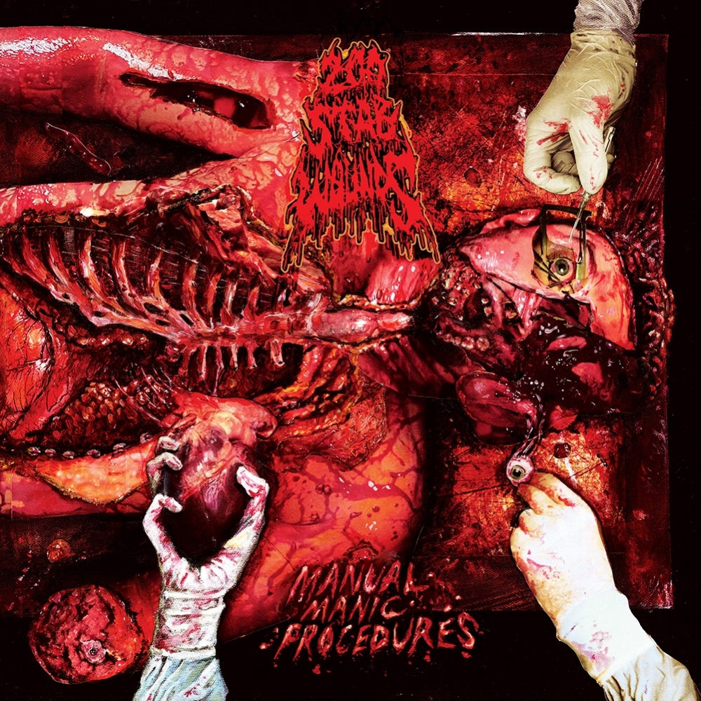 200 Stab Wounds - Manual Manic Procedures - LP Gatefold - Metal Blade Records - Image 2