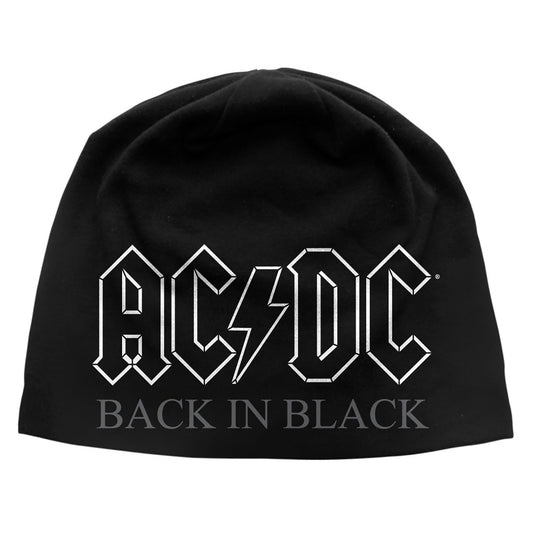 AC/DC - Back In Black - Beanie Hat - Razamataz