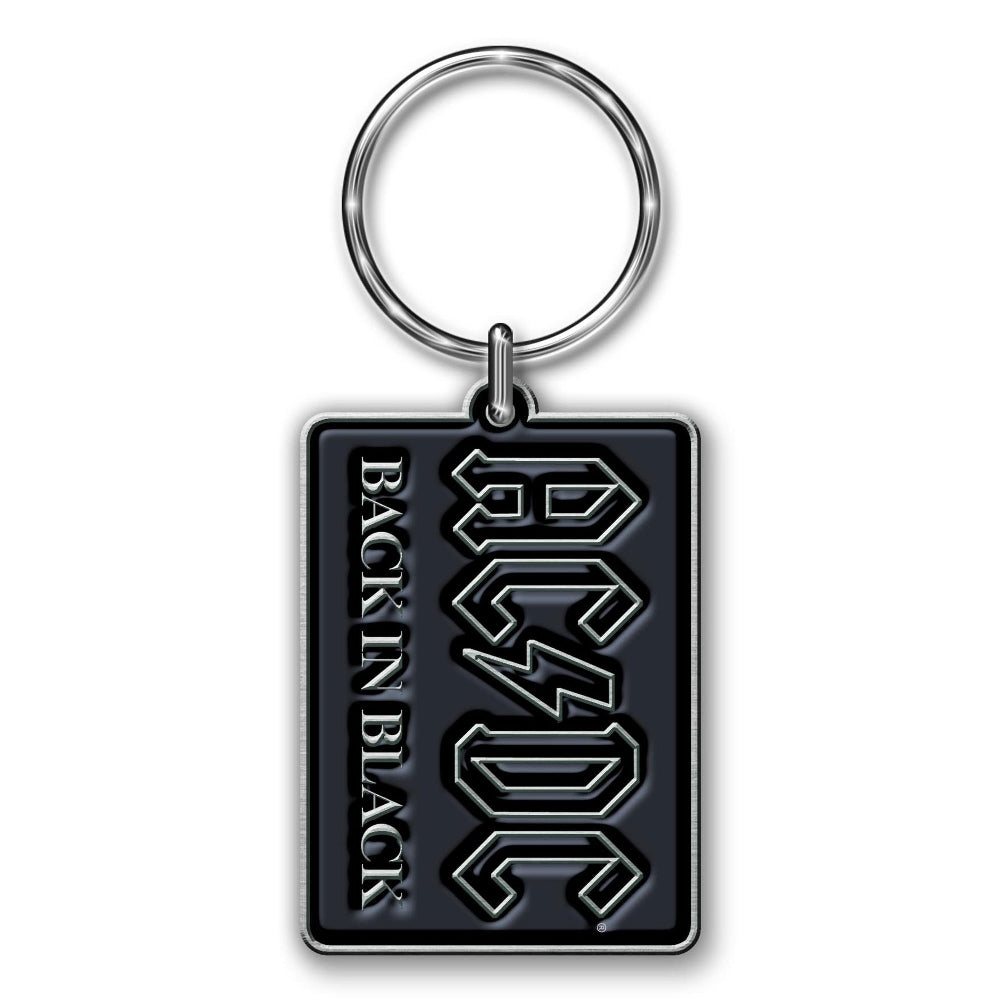 AC/DC - Back In Black - KEYRING - Razamataz