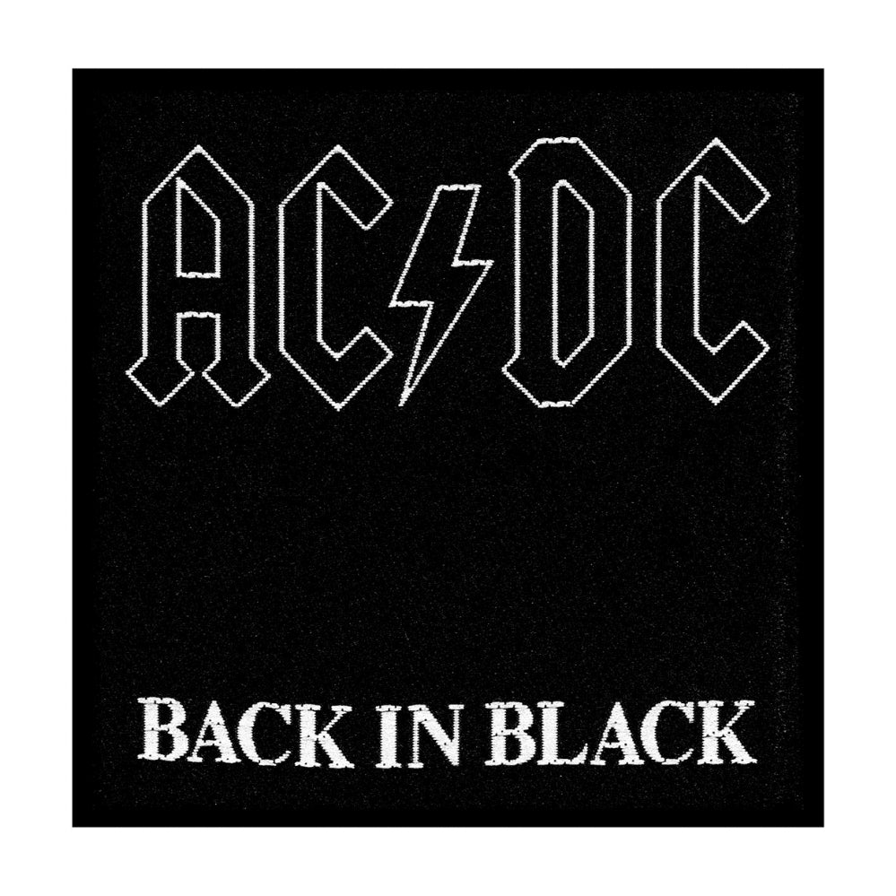 AC/DC - Back In Black - Patch - Razamataz