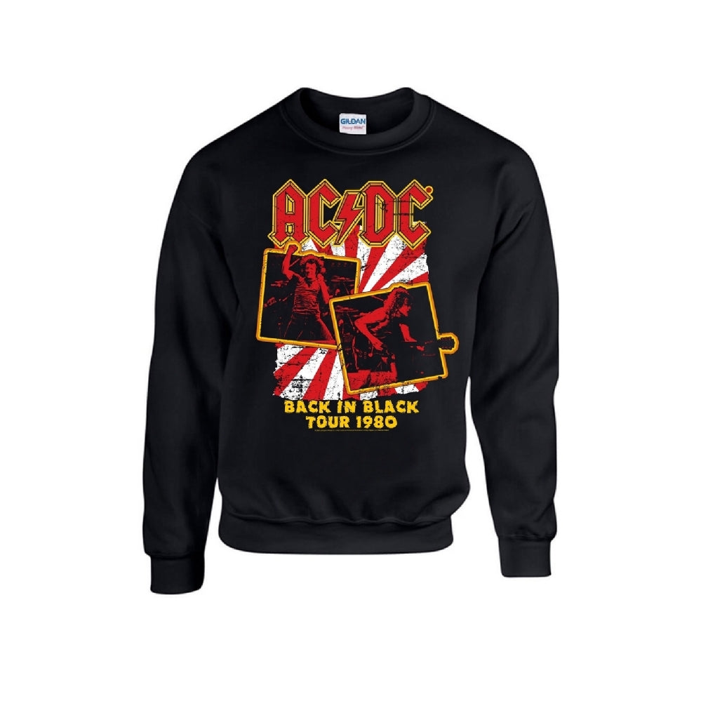 AC/DC - Back In Black Tour 1980 - Sweat shirt - PHD