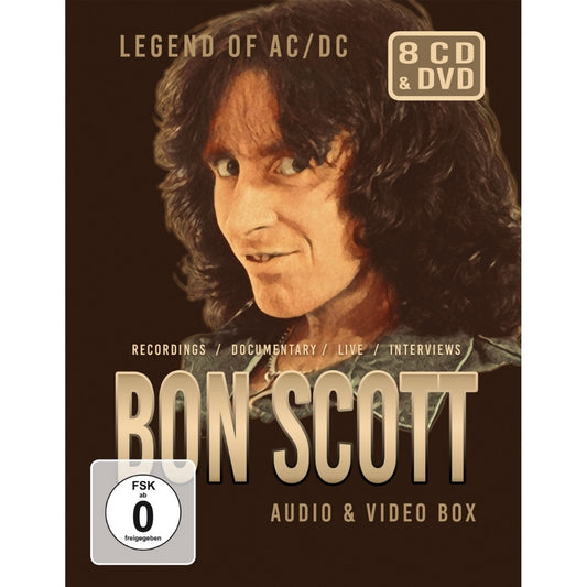 AC/DC - Bon Scott Audio & Video Box - 8CD+DVD DIGISLEEVE - Laser Media