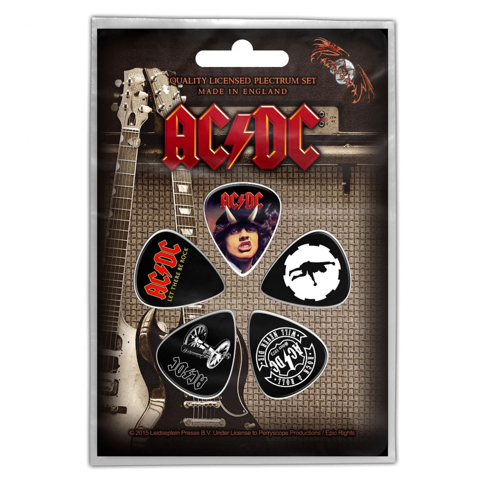 AC/DC - Highway / For Those / Let There - Guitar Pick Set – Season of ...