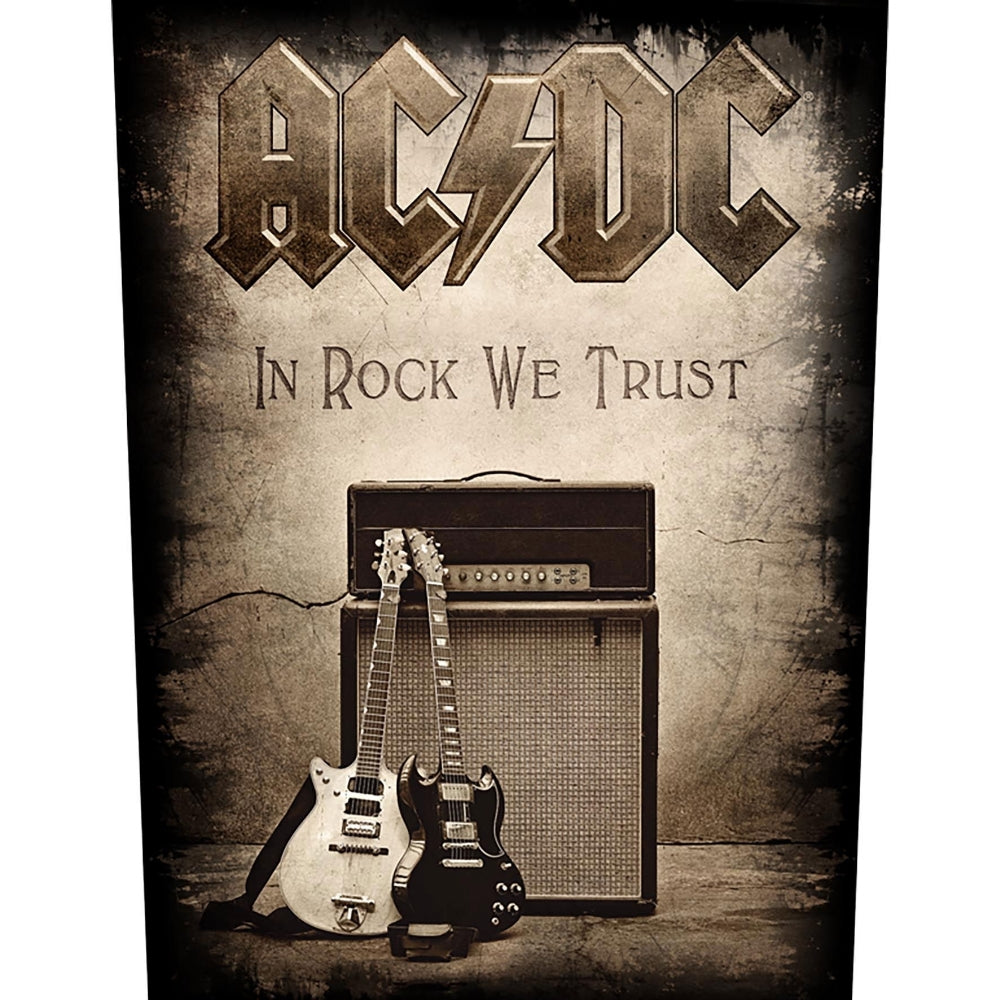 AC/DC - In Rock We Trust - BACKPATCH - Razamataz